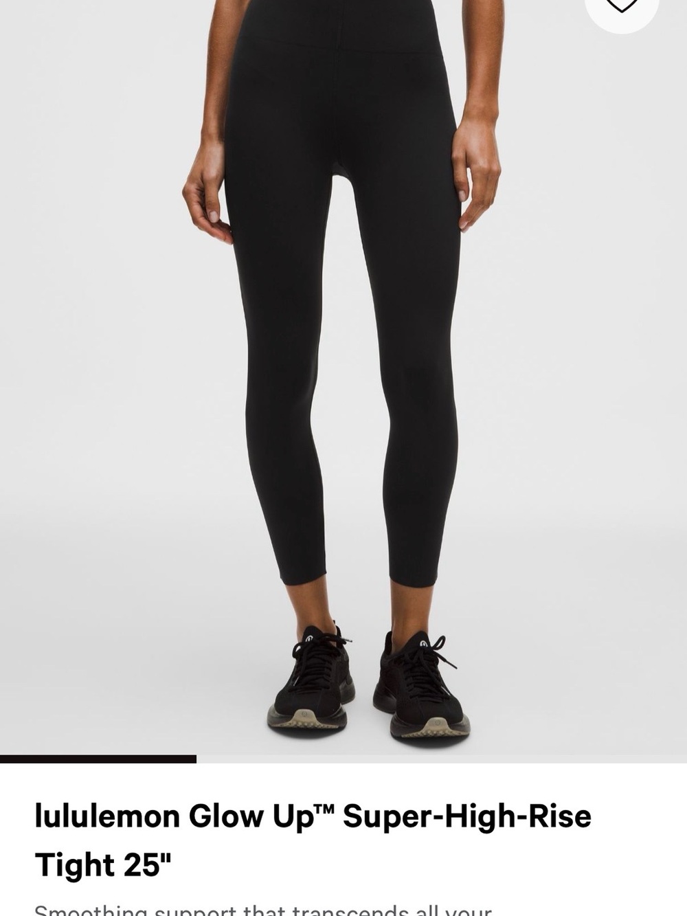 lululemon athletica High-Rise Black Leggings
